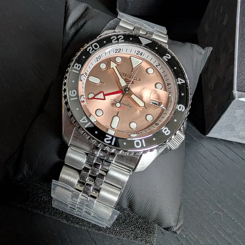 SEIKO 5 Sports GMT 'SLAM DUNK' Thong Sia Limited Edition Men's Watch- SSK043K1